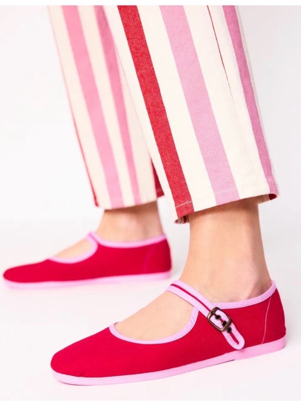 Boden Flexi Mary Jane red sz 37/7